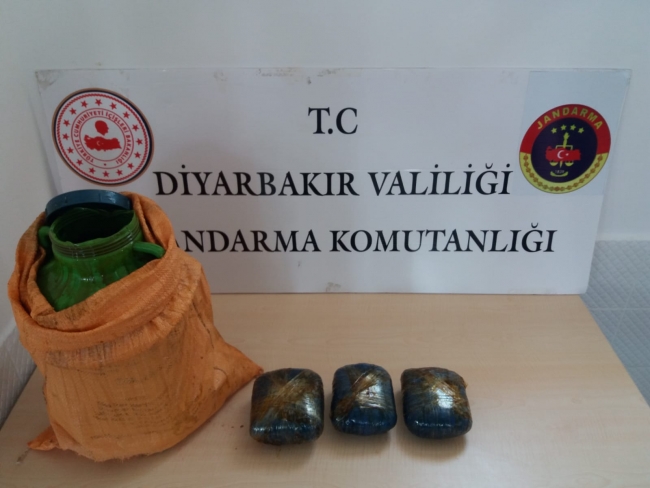 Pekmez bidonundan uyuşturucu çıktı